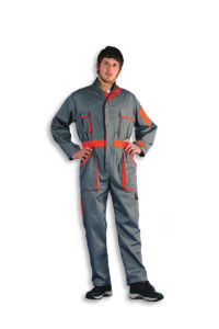 GREY/ORANGE_WORK_OVERALL_4139