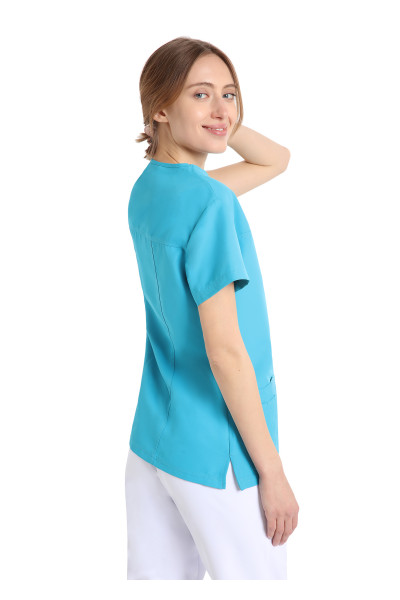 Turquoise_NO_IRON_Women's_Power_Tunic_42568