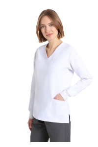 Power_Women's_White_Long_Sleeve_NO_IRON_Tunic_42601