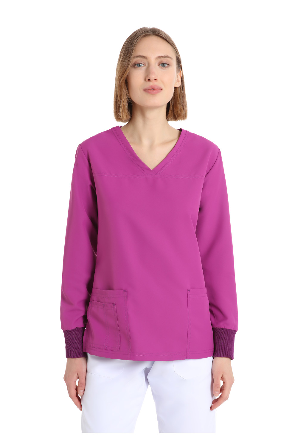 Casacca_Power_donna_Violet_manica_lunga_NO_STIRO_42613