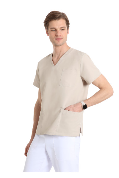 Smart_Unisex_Beige_NON-IRON_Tunic_42626