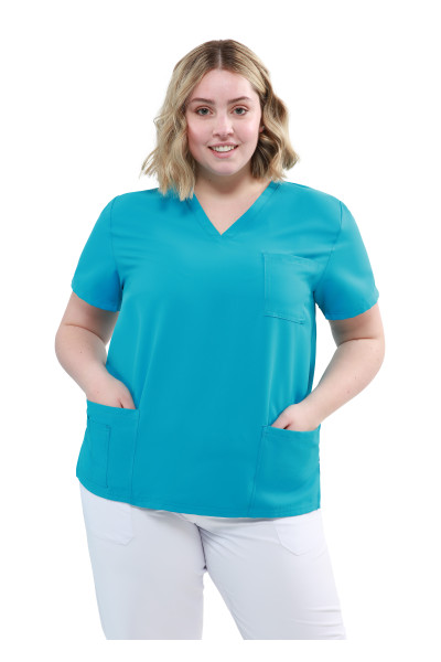 Smart_Unisex_Turquoise_NO_IRON_Tunic_42655