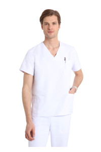 Smart_Unisex_White_NON-IRON_Tunic_42663