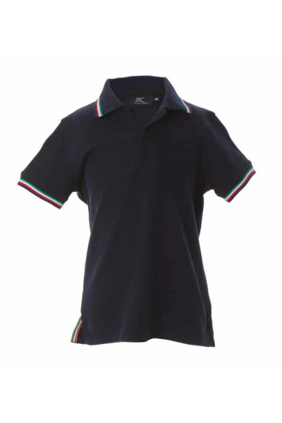 AOSTA_BOY_NAVY_POLO_SHORT_M/L_45044