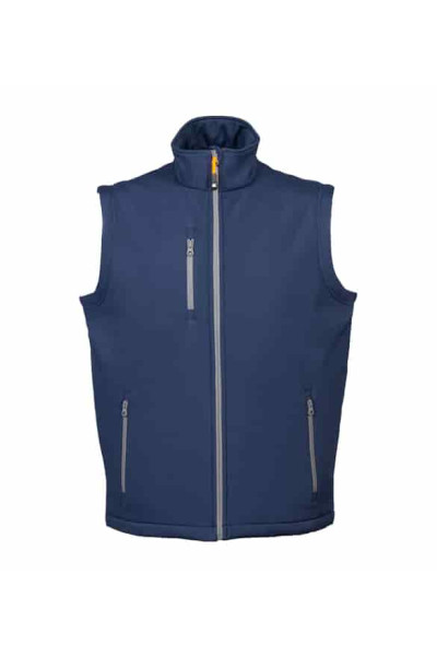 SOFT SHELL VIPITENO MAN NAVY GILET SOFT