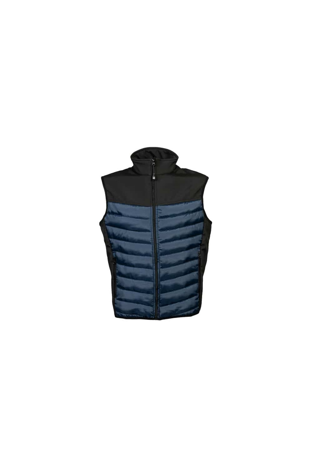 SOFT SHELL OSLO MAN NAVY/BLACK GILET SOF