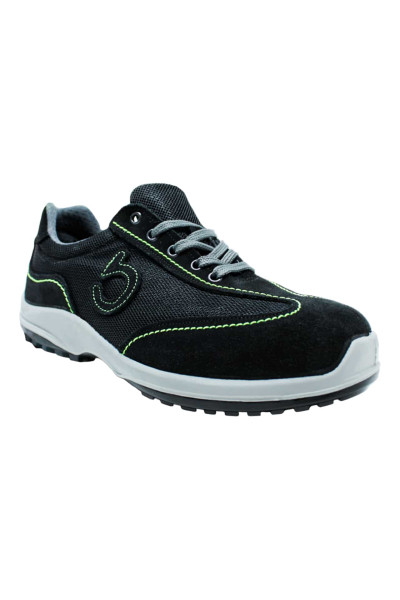 BLACK AND GRAY  BXWORK  SHOES