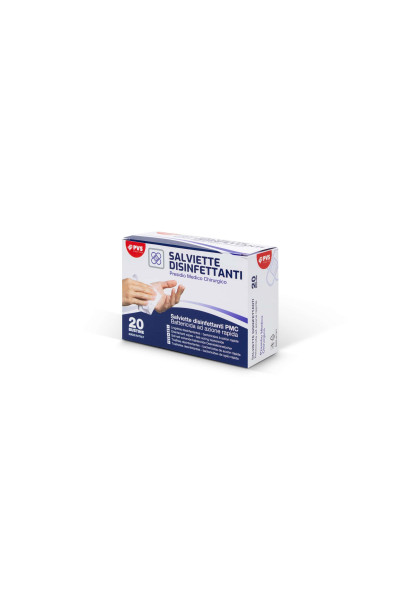 salviettina disinfettanti box 20 pz