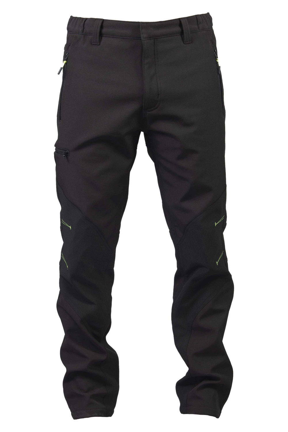 PANTALONI ADAMELLO SOFTSHELL NEGRO