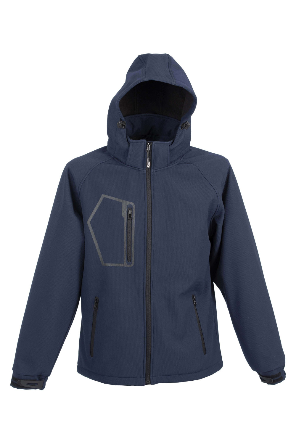 CHAQUETA SOFT SHELL BOLZANO AZUL MARINO SOFT S