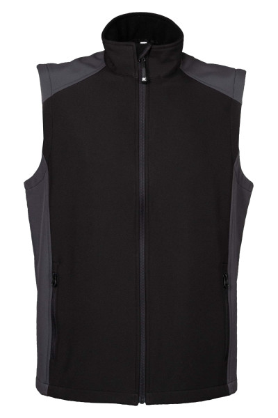 GILET SOFT SHELL CAMPIGLIO NOIR GRIS SO