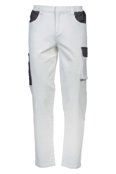 PANTALON BLANC CARAVAGGIO