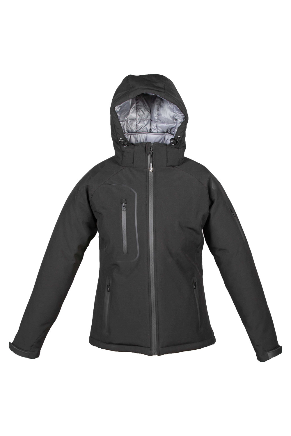 SOFT SHELL CERVINIA LADY BLACK GIUBBINO