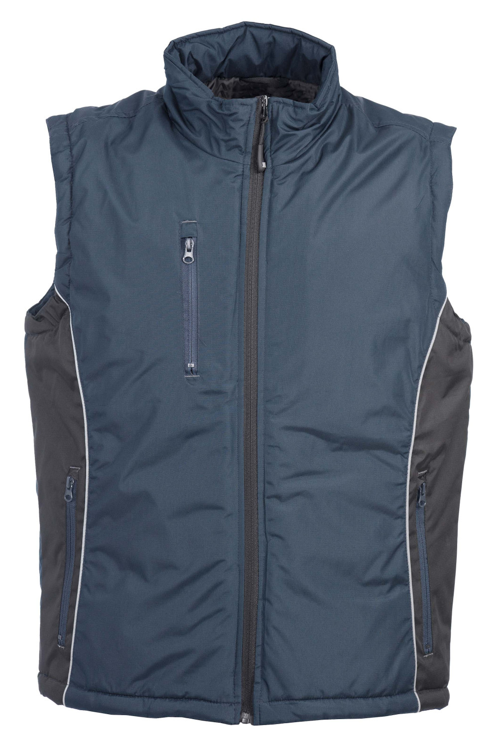 DRESDA NAVY PADDED VESTS VEST