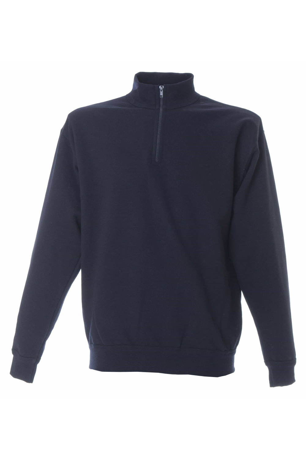 MIT GROSSETO NAVY KURZES REISSVERSCHLUSS-SWEATSHIRT