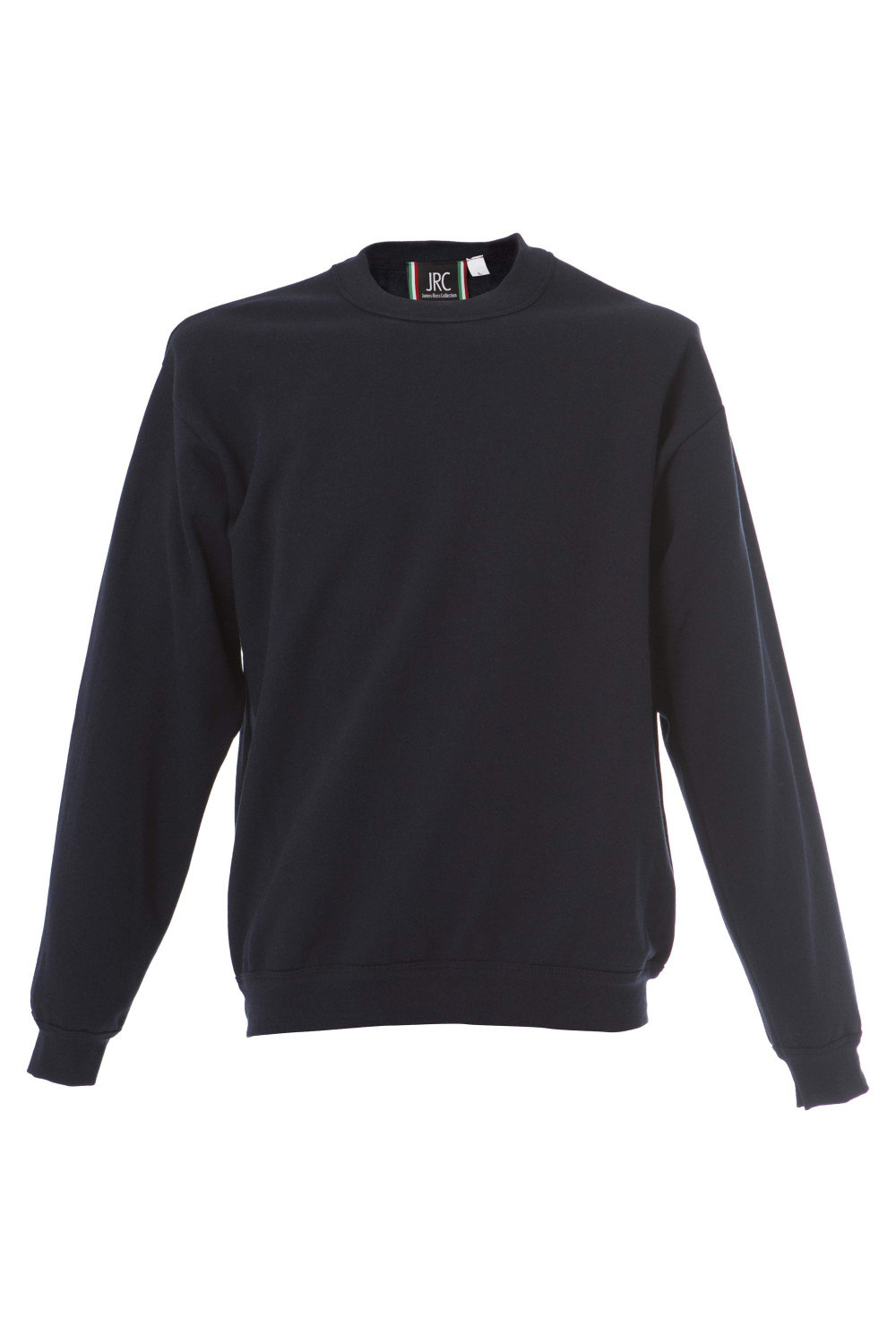 MIT LECCO NAVY-RUNDHALS-SWEATSHIRT