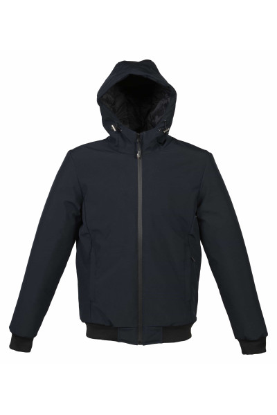 CHAQUETA SOFT SHELL LONDON HEAVY NAVY