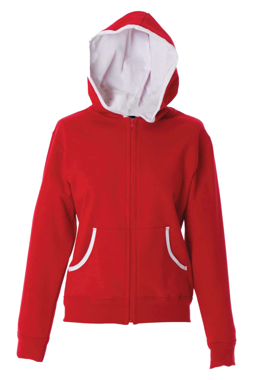 DAMEN-SWEATSHIRT MIT LUCCA LADY ROT