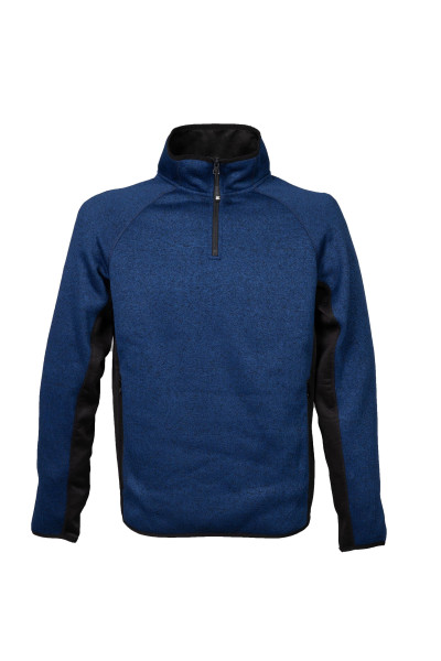 PILE MARIBOR BLUE KNITTED FLEECE