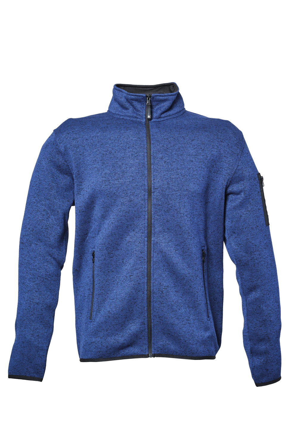 PILE MOENA BLUE KNITTED FLEECE