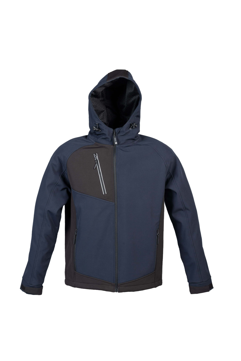 SOFT SHELL MONTEBIANCO MARINEBLAU/SCHWARZ GIUBBI