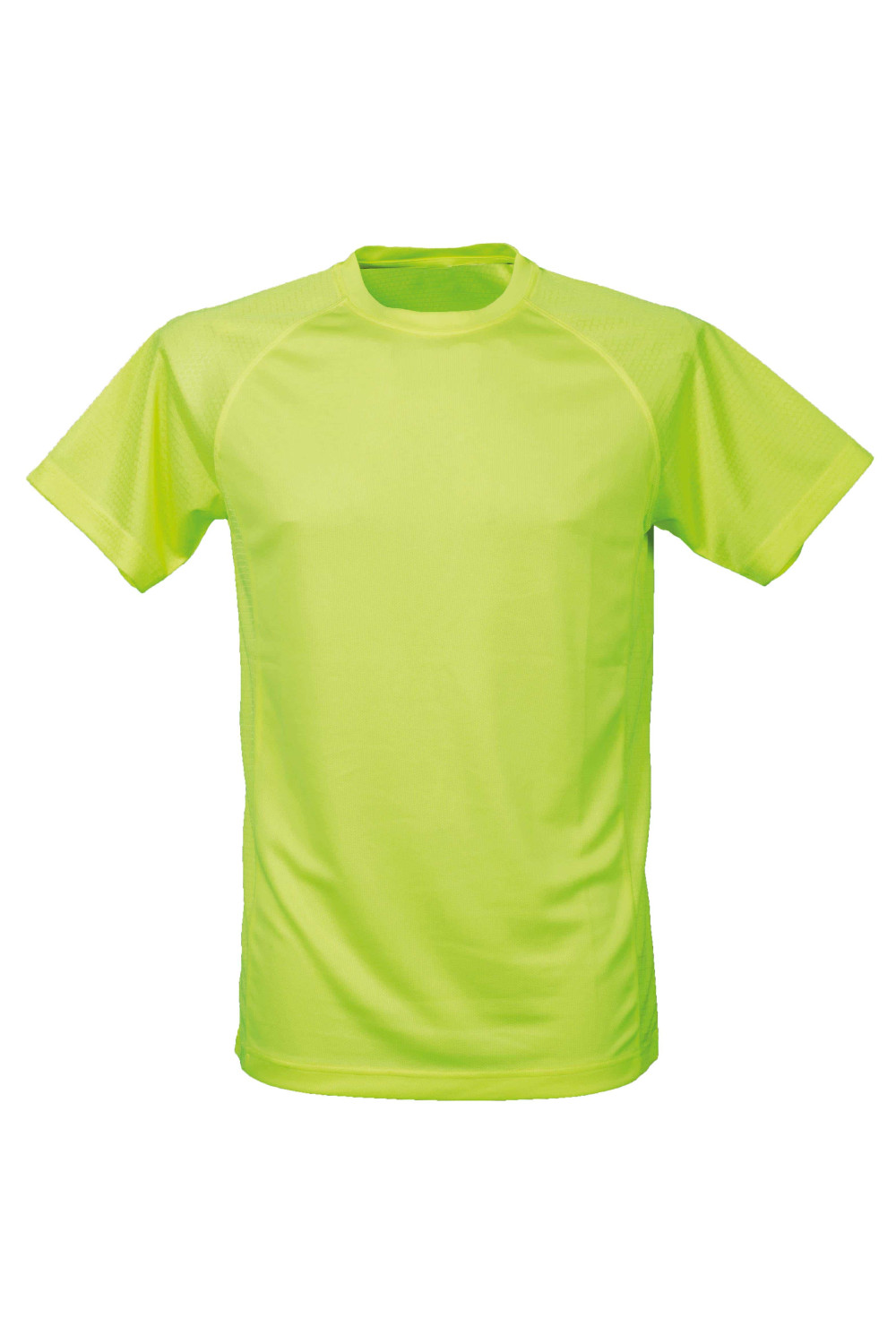 CAMISETA MONTEVIDEO HOMBRE CAMISETA AMARILLA FLUO