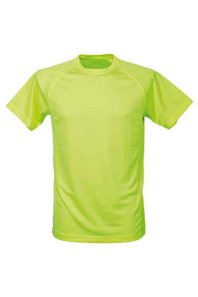 CAMISETA MONTEVIDEO NIÑO CAMISETA AMARILLA FLUOR