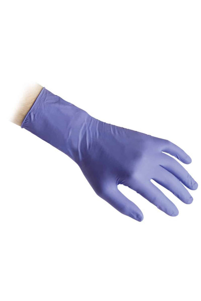 HI RISK NITRILE GLOVES POWDER FREE