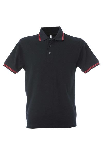 POLO PARIS HOMME POLO BLEU MARINE-BLANC