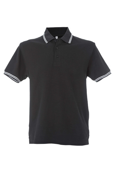 POLO PARIS HOMME POLO BLEU MARINE-BLANC