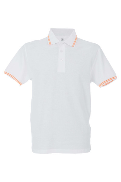 POLO PARIS HOMME POLO BLEU MARINE-BLANC