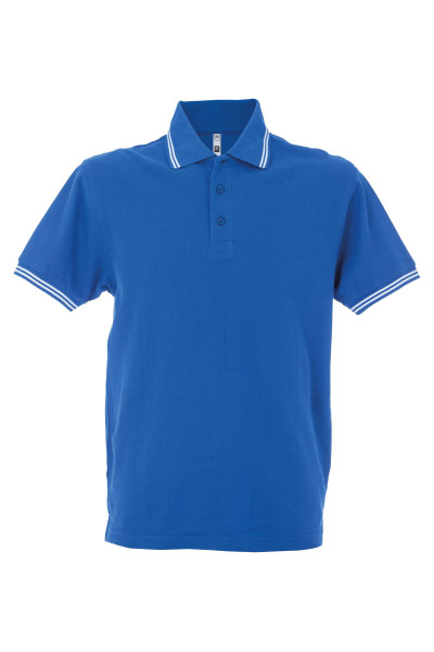 POLO PARIS HERREN MARINEBLAU-WEISS POLO