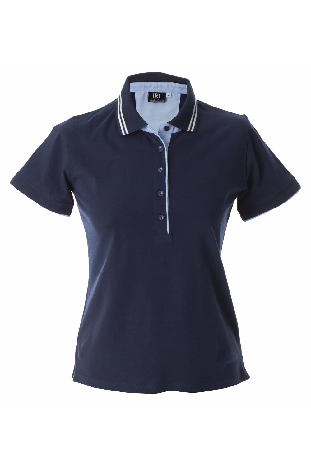 POLO RODI MARINEBLAUES POLO AUS JERSEY