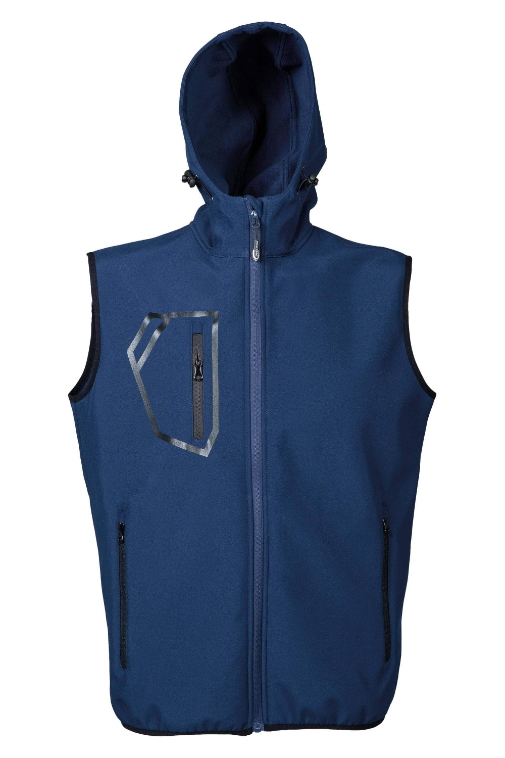 CHALECO SOFT SHELL STELVIO AZUL MARINO SOFT SHELL