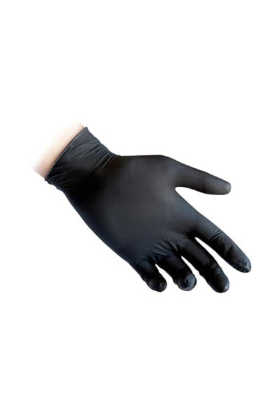 BLACK NITRILE GLOVE