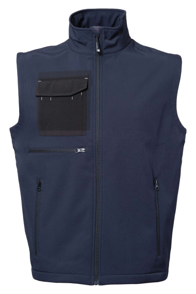 SOFT SHELL ZERMATT NAVY GILET SOFT SHELL