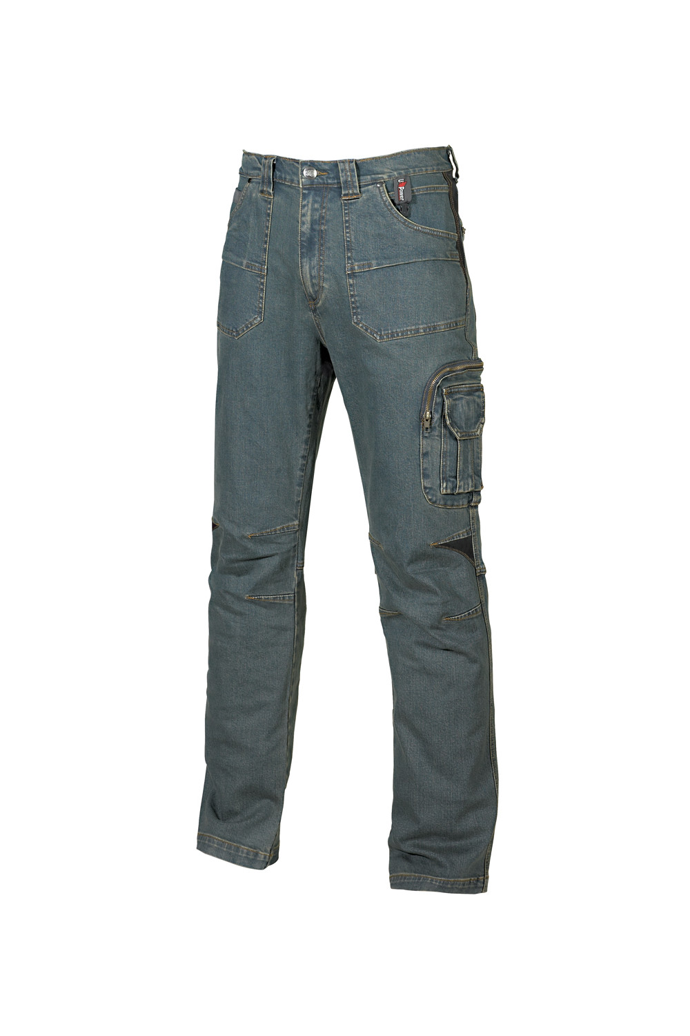 JEANS U-POWER TRAFFIC Rostfarbene Jeans