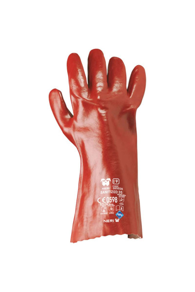 PVC WORK GLOVE 35 CM