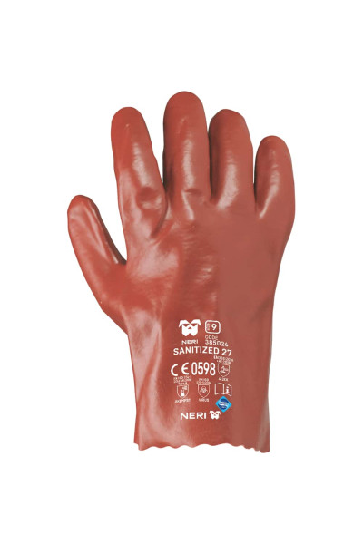 PVC WORK GLOVE 27 CM