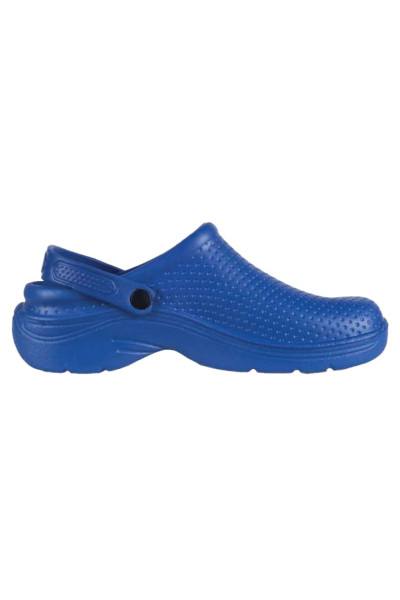 EVA PLASTIC CLOGS WHITE BLACK BLUE