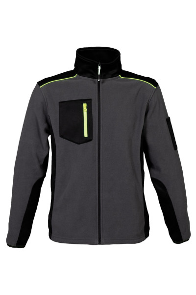 LONG ZIP WORK FLEECE