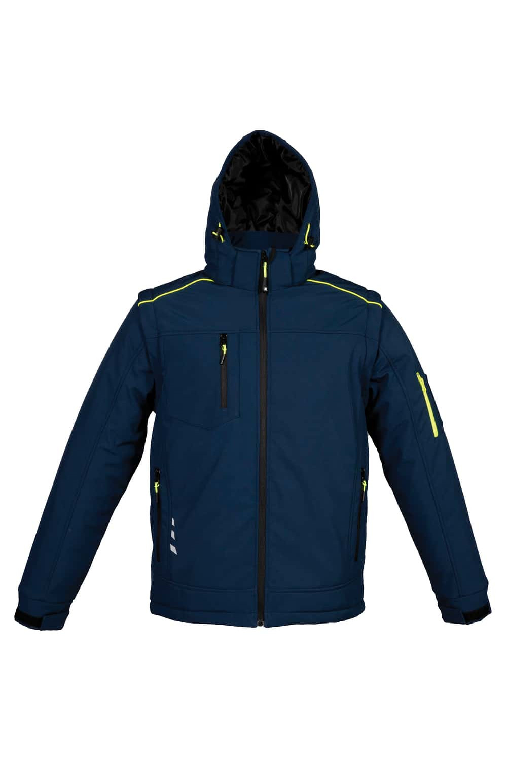 GEPOLSTERTE SOFTSHELL-ARBEITSJACKE