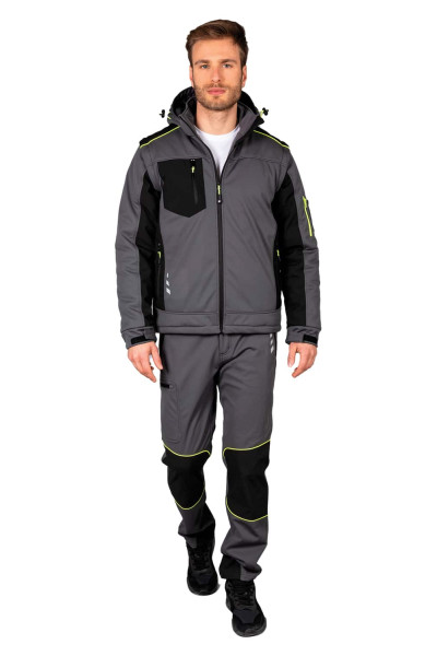 PADDED SOFTSHELL WORK JACKET