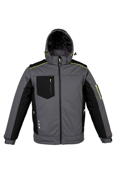 GEPOLSTERTE SOFTSHELL-ARBEITSJACKE