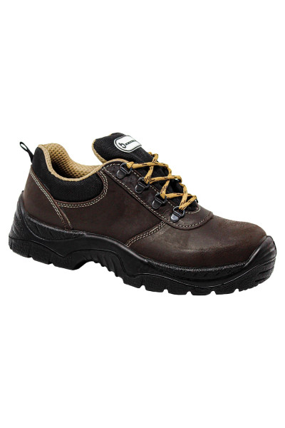 LOW BROWN WORK SHOE