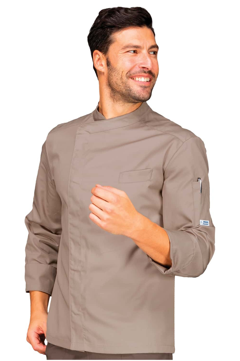 BILBAO CHEF JACKET TAUPE