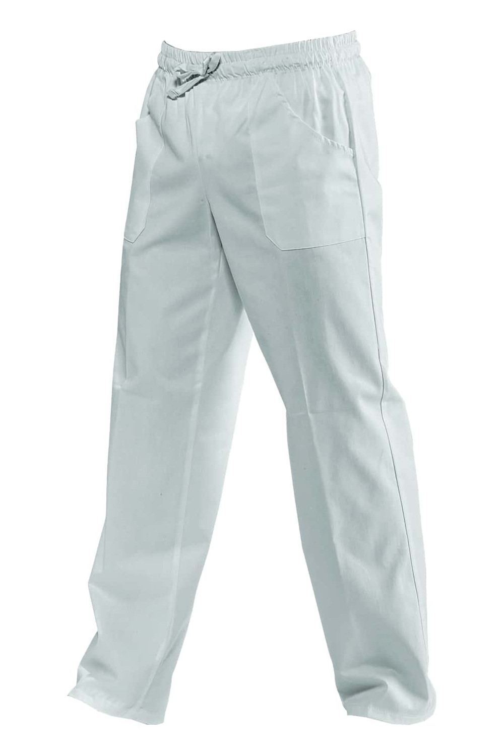 PANTALON DE DOCTEUR BLANC UNISEXE