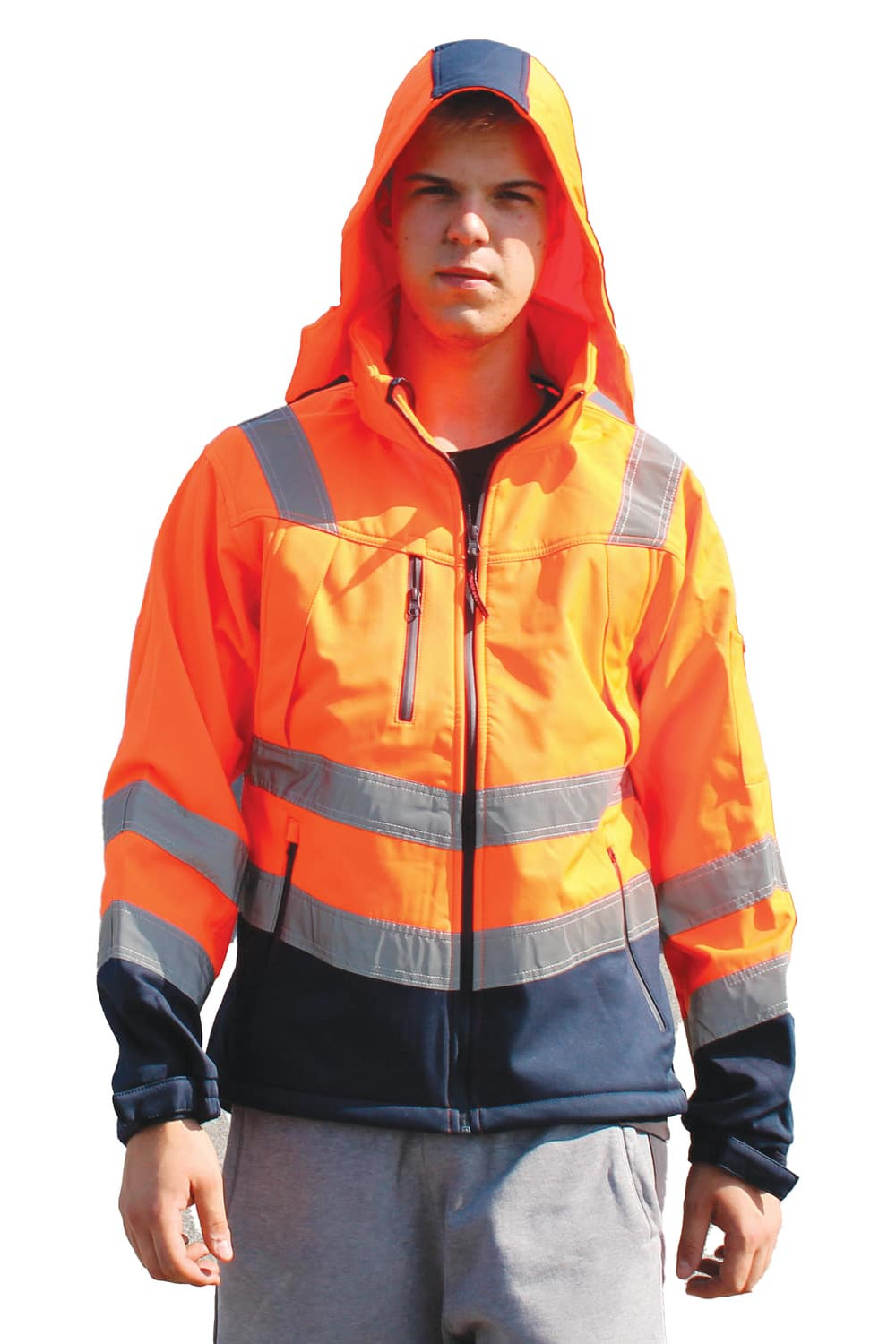 SOFTSHELL WITH INTEGRATED HOOD