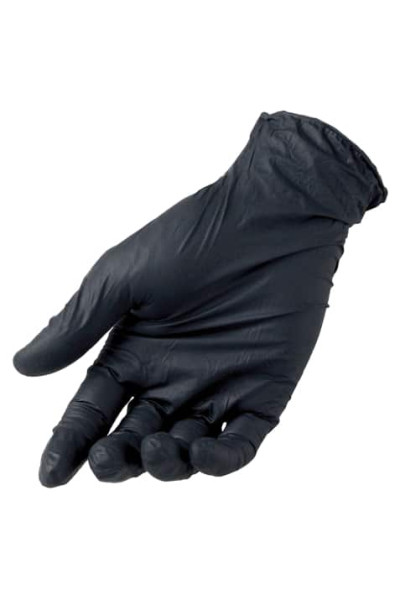 BLACK NITRILE GLOVE