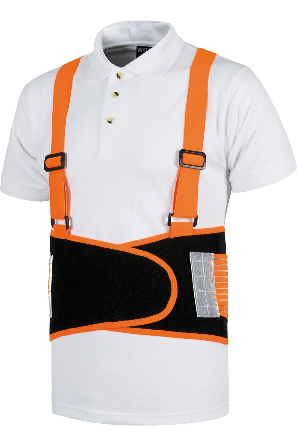 CEINTURE LOMBAIRE ORANGE HAUTE VISIBILITÉ